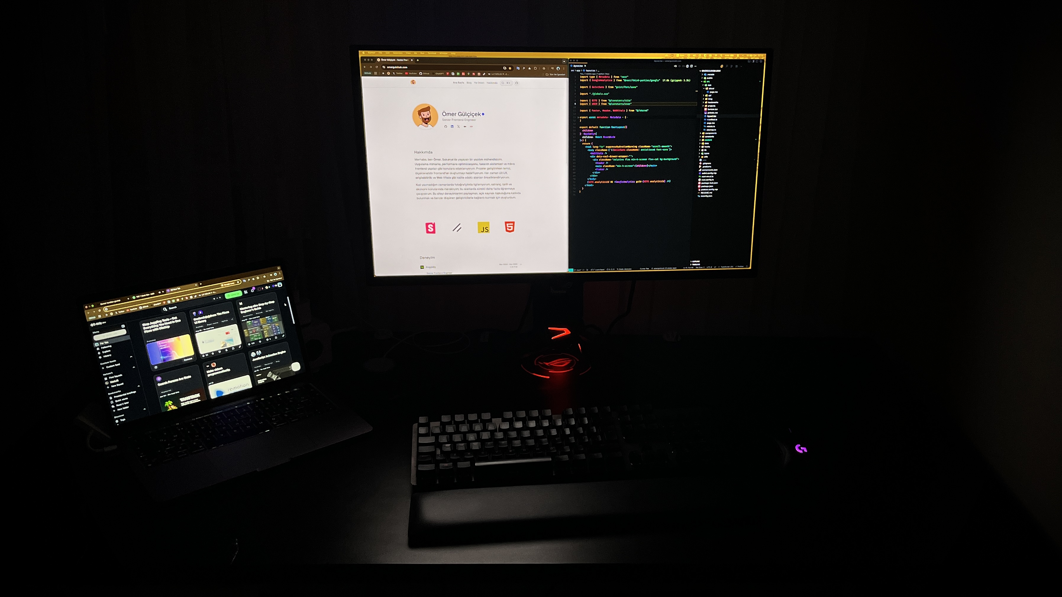 Ömer Gülçiçek - Çalışma Masam